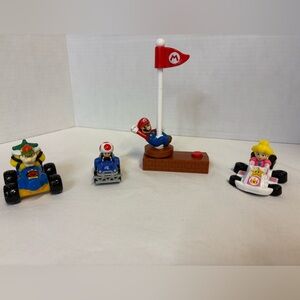 Mario Kart Toy Set of 4